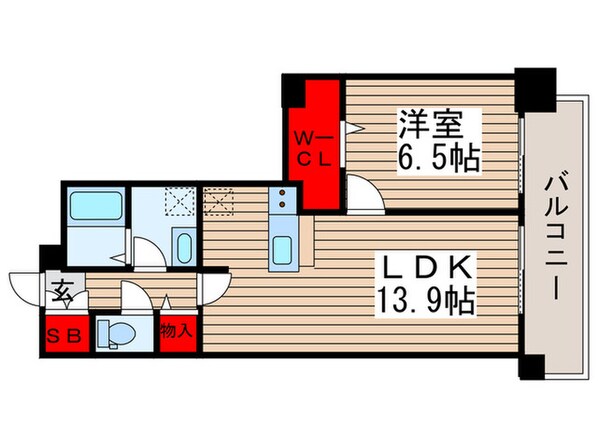 ﾛｲﾔﾙﾊﾟｰｸｽﾀﾜｰ南千住の物件間取画像